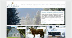 Desktop Screenshot of bioland.at