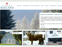 Tablet Screenshot of bioland.at